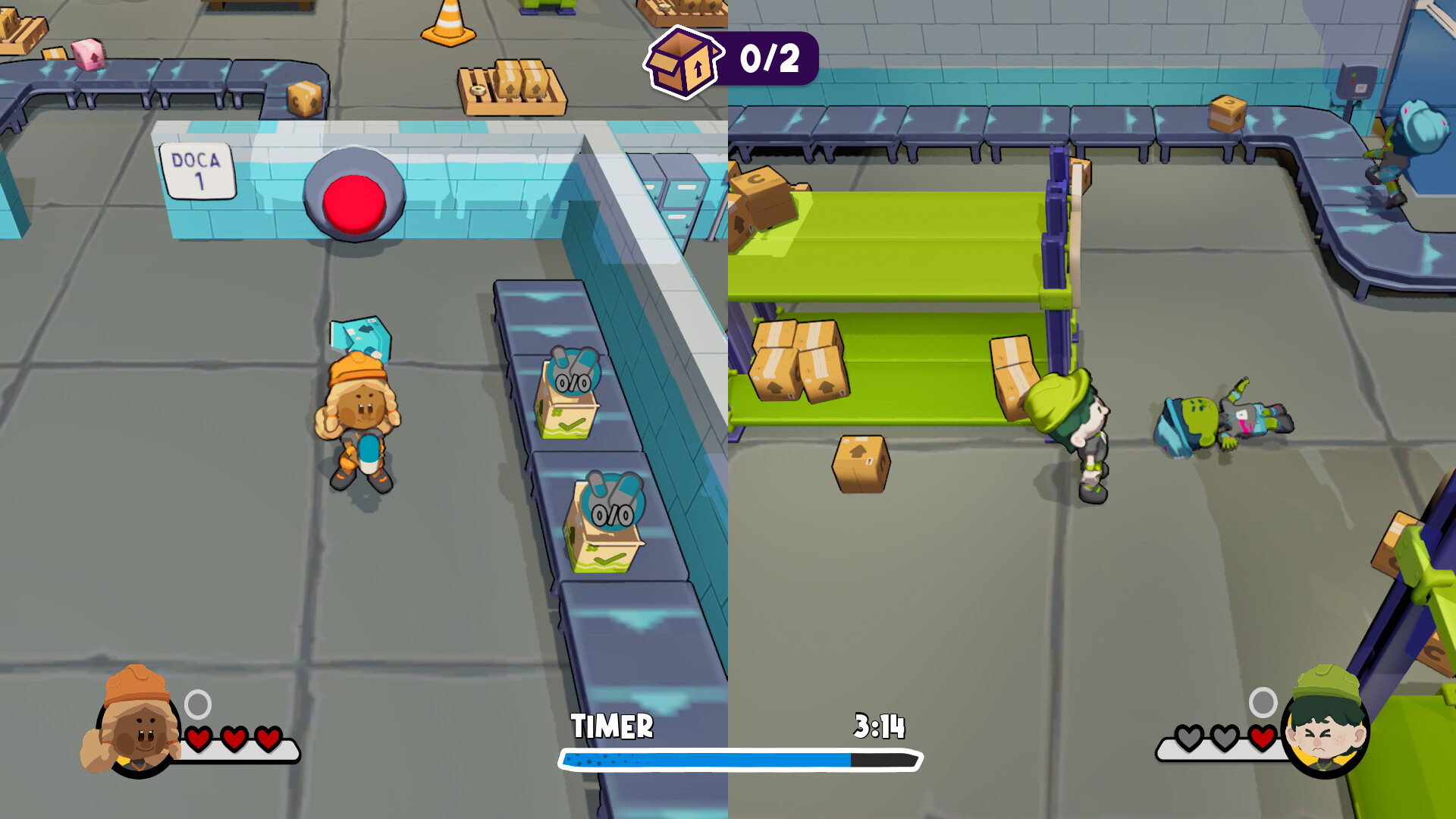 Depot Dash delivery dock